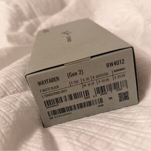 UNOPENED Ray-Ban Meta Gen 2: Wayfarer with Transitions Grey Size 50